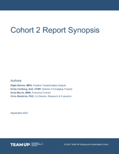 Cover page Cohot 2 Report