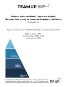 Cover page, title, TEAM UP pyramid